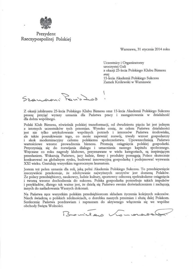 Dyplom lub wyróżnienie Gajda-Med – 14