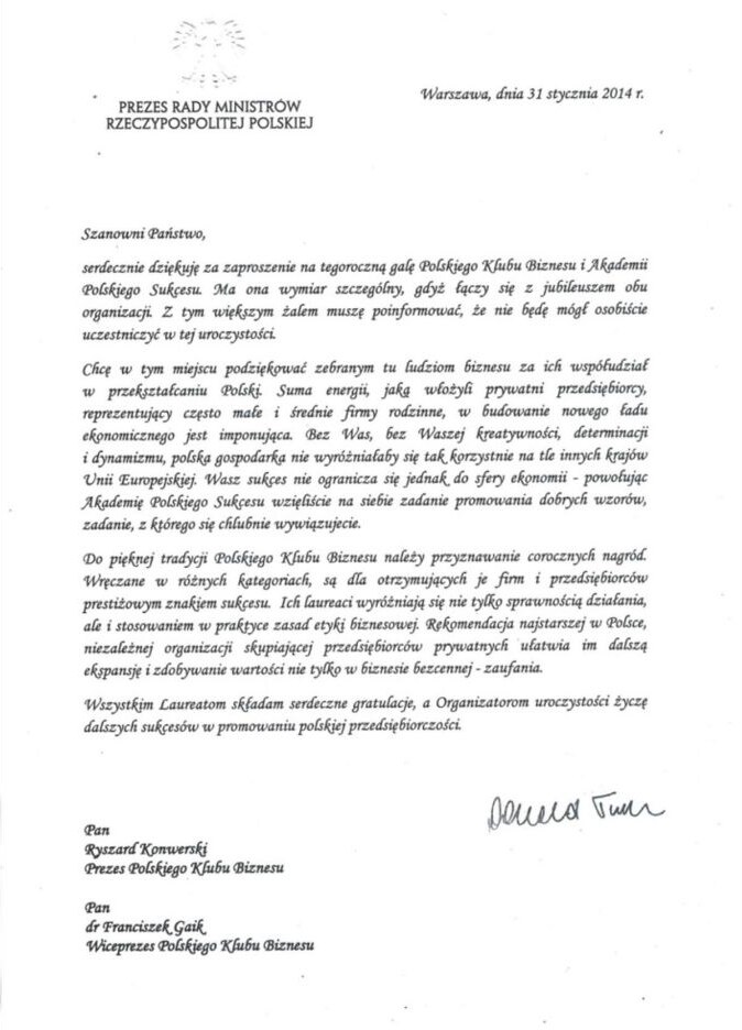 Dyplom lub wyróżnienie Gajda-Med – 15